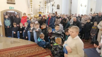 Uroczyste przyjęcie do grona kandydatów na ministrantów - 19.02.2023