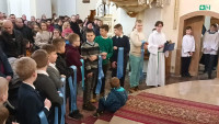 Uroczyste przyjęcie do grona kandydatów na ministrantów - 19.02.2023