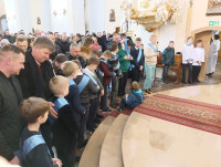 Uroczyste przyjęcie do grona kandydatów na ministrantów - 19.02.2023