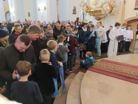 Uroczyste przyjęcie do grona kandydatów na ministrantów - 19.02.2023