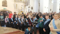 Uroczyste przyjęcie do grona kandydatów na ministrantów - 19.02.2023