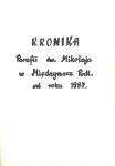 Kronika Parafialna 1987-2003