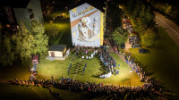 Poświęcenie Muralu i Podziekowania za Uroczystość 21 maja 2023 - plac