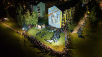 Poświęcenie Muralu i Podziekowania za Uroczystość 21 maja 2023 - plac
