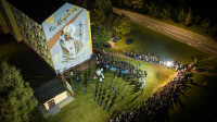 Poświęcenie Muralu i Podziekowania za Uroczystość 21 maja 2023 - plac