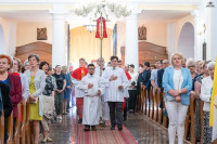 Uroczystości Dnia Patrona Miasta i Pierwszy Odpust św. Jana Pawła II - w kościele