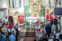 Uroczystości Dnia Patrona Miasta i Pierwszy Odpust św. Jana Pawła II - w kościele