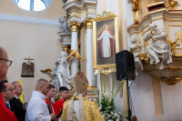 Uroczystości Dnia Patrona Miasta i Pierwszy Odpust św. Jana Pawła II - w kościele
