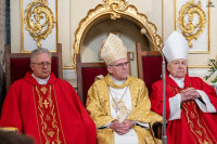 Uroczystości Dnia Patrona Miasta i Pierwszy Odpust św. Jana Pawła II - w kościele