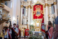 Uroczystości Dnia Patrona Miasta i Pierwszy Odpust św. Jana Pawła II - w kościele