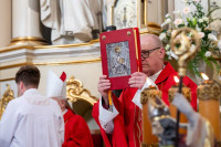 Uroczystości Dnia Patrona Miasta i Pierwszy Odpust św. Jana Pawła II - w kościele