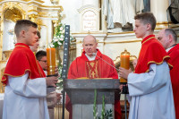 Uroczystości Dnia Patrona Miasta i Pierwszy Odpust św. Jana Pawła II - w kościele