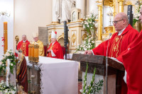 Uroczystości Dnia Patrona Miasta i Pierwszy Odpust św. Jana Pawła II - w kościele