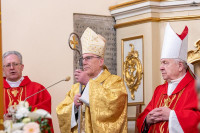 Uroczystości Dnia Patrona Miasta i Pierwszy Odpust św. Jana Pawła II - w kościele