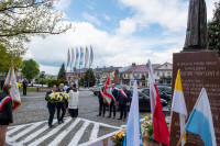 Odpust św. Jana Pawła II 2025 - przy pomniku