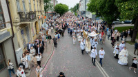 Procesja Bożego Ciała AD 2025 - Galeria z drona