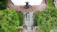 2026-05-12 Pogrzeb ks. Kan Józefa Brzozowskiego z drona