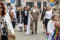 Boże Ciało AD 2026 - przygotowanie do procesji