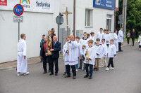 Boże Ciało AD 2026 - przygotowanie do procesji