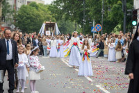 Boże  Ciało AD 2026 - część 1 procesji