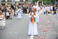 Boże  Ciało AD 2026 - część 1 procesji